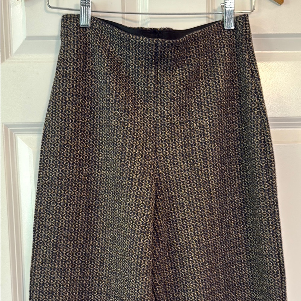 Saint Tropez West Black and Brown Wide Leg Pants